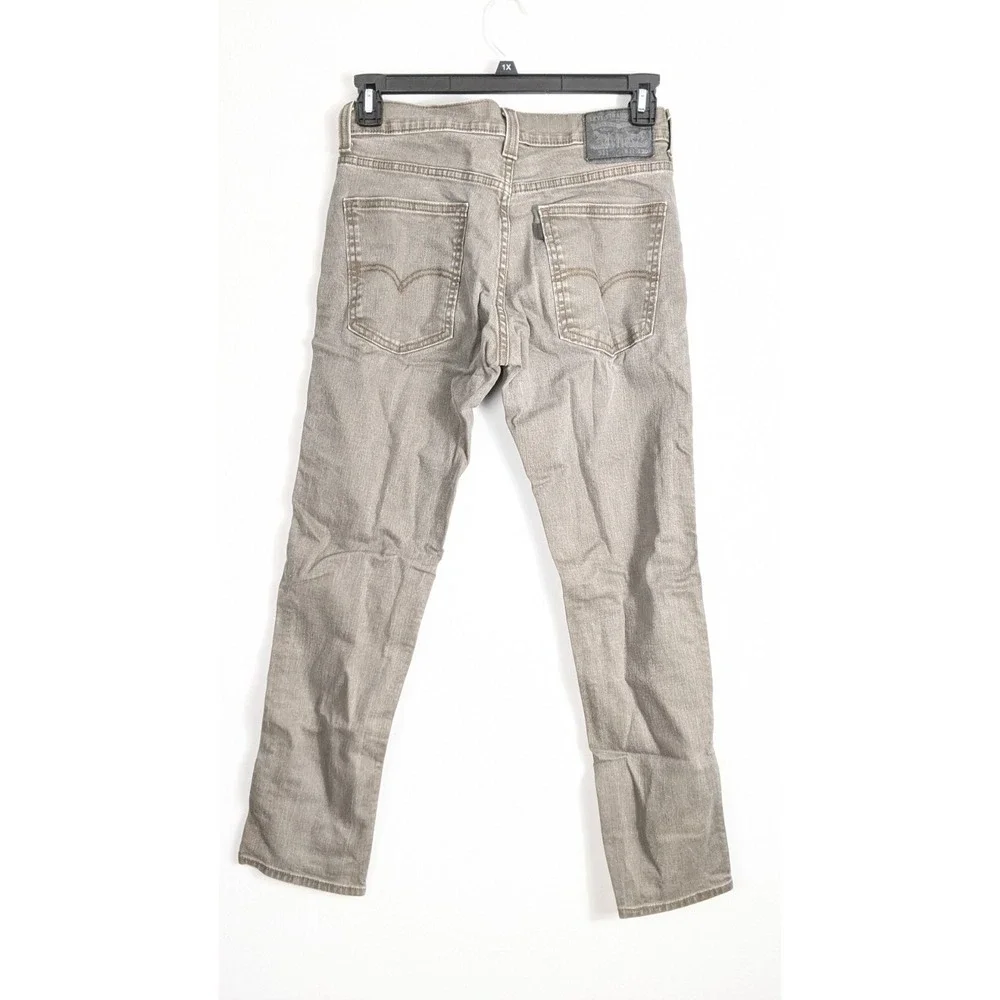Levi's‎ 511 Slim Stretch Denim Pants – Green/Brown Casual Modern Fit 31×30